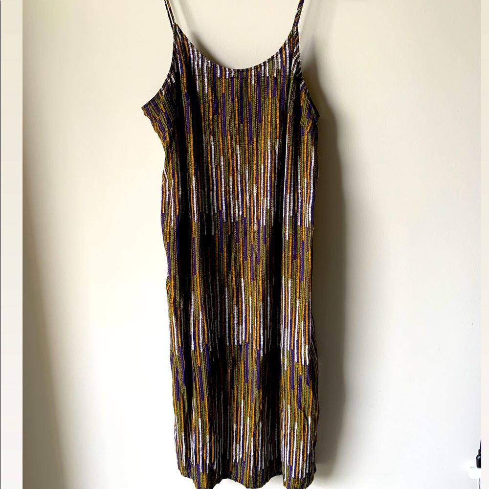 Printed H&M midi dress